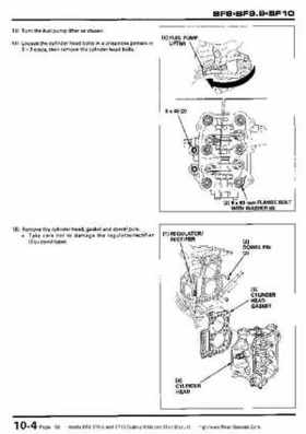 Honda BF8, BF9.9 and BF10 Outboard Motors Shop Manual., Page 158
