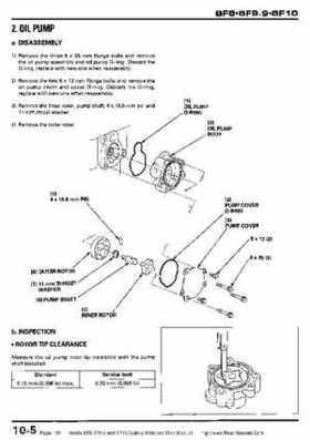Honda BF8, BF9.9 and BF10 Outboard Motors Shop Manual., Page 159