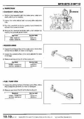 Honda BF8, BF9.9 and BF10 Outboard Motors Shop Manual., Page 164