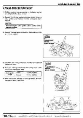 Honda BF8, BF9.9 and BF10 Outboard Motors Shop Manual., Page 169
