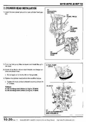 Honda BF8, BF9.9 and BF10 Outboard Motors Shop Manual., Page 174