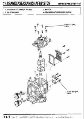 Honda BF8, BF9.9 and BF10 Outboard Motors Shop Manual., Page 177