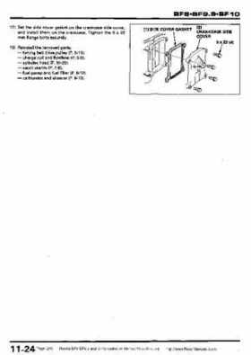 Honda BF8, BF9.9 and BF10 Outboard Motors Shop Manual., Page 200