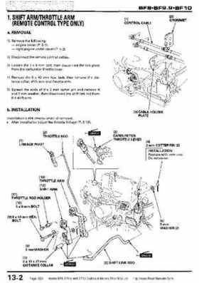 Honda BF8, BF9.9 and BF10 Outboard Motors Shop Manual., Page 220