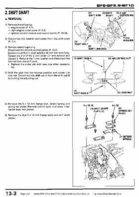 Honda BF8, BF9.9 and BF10 Outboard Motors Shop Manual., Page 221