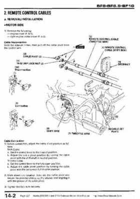 Honda BF8, BF9.9 and BF10 Outboard Motors Shop Manual., Page 227
