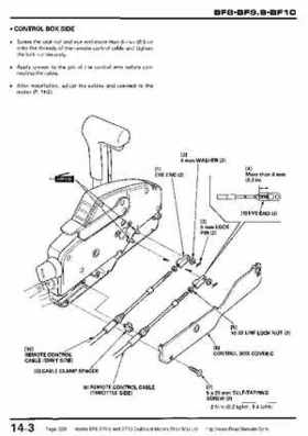 Honda BF8, BF9.9 and BF10 Outboard Motors Shop Manual., Page 228