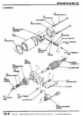 Honda BF8, BF9.9 and BF10 Outboard Motors Shop Manual., Page 262