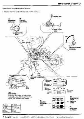 Honda BF8, BF9.9 and BF10 Outboard Motors Shop Manual., Page 284