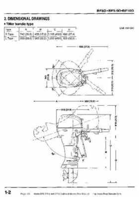 Honda BF8, BF9.9 and BF10 Outboard Motors Shop Manual., Page 301
