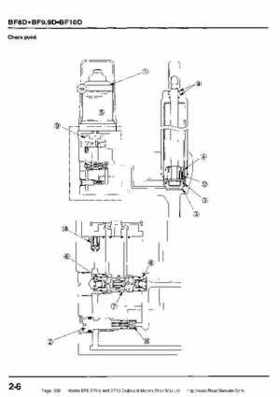 Honda BF8, BF9.9 and BF10 Outboard Motors Shop Manual., Page 308