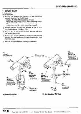 Honda BF8, BF9.9 and BF10 Outboard Motors Shop Manual., Page 333