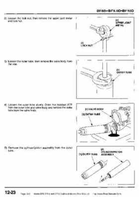 Honda BF8, BF9.9 and BF10 Outboard Motors Shop Manual., Page 343