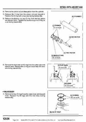 Honda BF8, BF9.9 and BF10 Outboard Motors Shop Manual., Page 344