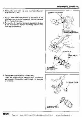 Honda BF8, BF9.9 and BF10 Outboard Motors Shop Manual., Page 346