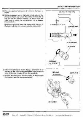 Honda BF8, BF9.9 and BF10 Outboard Motors Shop Manual., Page 347
