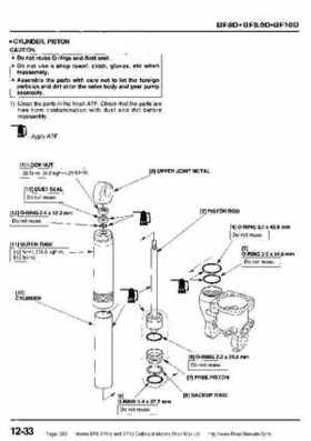 Honda BF8, BF9.9 and BF10 Outboard Motors Shop Manual., Page 353