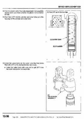 Honda BF8, BF9.9 and BF10 Outboard Motors Shop Manual., Page 356