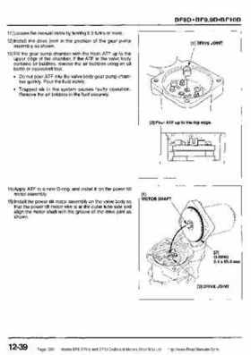 Honda BF8, BF9.9 and BF10 Outboard Motors Shop Manual., Page 359