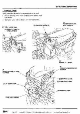 Honda BF8, BF9.9 and BF10 Outboard Motors Shop Manual., Page 377