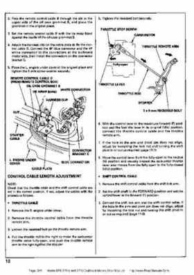 Honda BF8, BF9.9 and BF10 Outboard Motors Shop Manual., Page 395