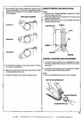 Honda BF8, BF9.9 and BF10 Outboard Motors Shop Manual., Page 396