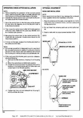 Honda BF8, BF9.9 and BF10 Outboard Motors Shop Manual., Page 397