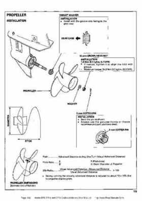 Honda BF8, BF9.9 and BF10 Outboard Motors Shop Manual., Page 402