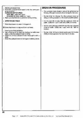 Honda BF8, BF9.9 and BF10 Outboard Motors Shop Manual., Page 407