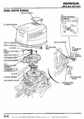 Honda BF9.9A-BF15A Outboard Motors Shop Manual., Page 39