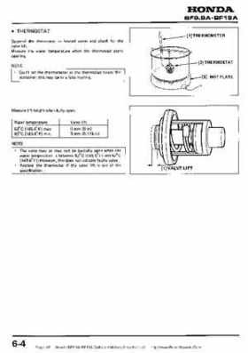 Honda BF9.9A-BF15A Outboard Motors Shop Manual., Page 46