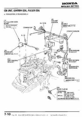 Honda BF9.9A-BF15A Outboard Motors Shop Manual., Page 58