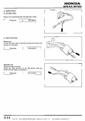 Honda BF9.9A-BF15A Outboard Motors Shop Manual., Page 59