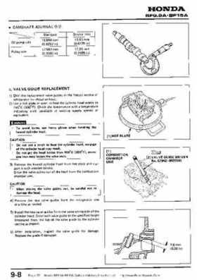 Honda BF9.9A-BF15A Outboard Motors Shop Manual., Page 72