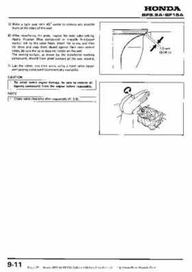 Honda BF9.9A-BF15A Outboard Motors Shop Manual., Page 75