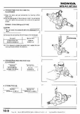 Honda BF9.9A-BF15A Outboard Motors Shop Manual., Page 84