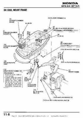 Honda BF9.9A-BF15A Outboard Motors Shop Manual., Page 91