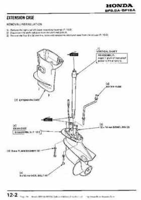 Honda BF9.9A-BF15A Outboard Motors Shop Manual., Page 94