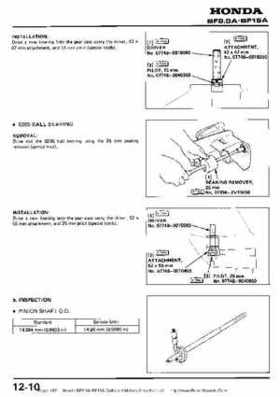 Honda BF9.9A-BF15A Outboard Motors Shop Manual., Page 102