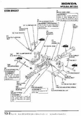 Honda BF9.9A-BF15A Outboard Motors Shop Manual., Page 104