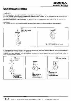 Honda BF9.9A-BF15A Outboard Motors Shop Manual., Page 122