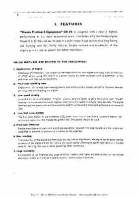 Honda GB30 Outboard Motor Manual., Page 3