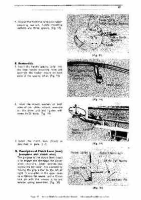 Honda GB40 Outboard Motor Manual., Page 17