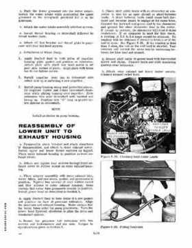 1967 Evinrude Starflite 100 HP Outboards Service Repair Manual 100783 P/N 4360, Page 74