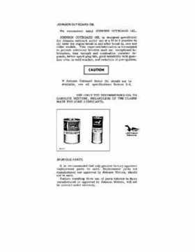1968 Johnson Outboard Service Repair Manual 1-1/2 (1.5) HP P/N JM-6801, Page 2