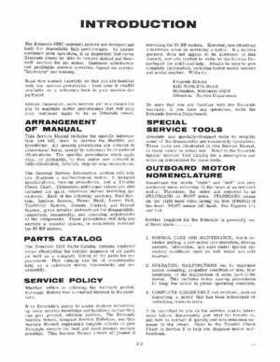 1968 Evinrude Speedifour, Starflite 85HP Service Repair Manual P/N 4486, Page 4