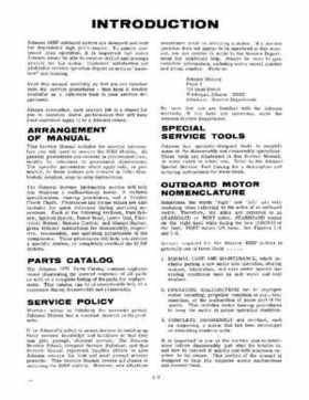 1971 Johnson 40HP outboards Service Repair Manual P/N JM-7107, Page 4