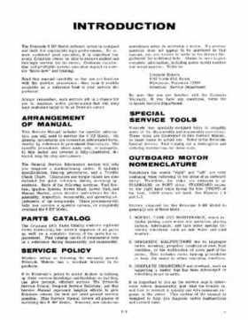1971 Evinrude Fisherman 6HP outboards Service Repair Manual, P/N 4746, Page 4