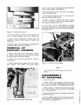 1971 Evinrude Fisherman 6HP outboards Service Repair Manual, P/N 4746, Page 50