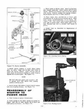 1971 Evinrude Fisherman 6HP outboards Service Repair Manual, P/N 4746, Page 60
